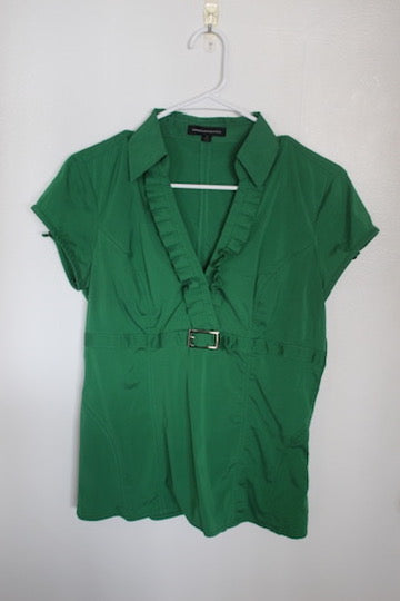 Green Y2k Top