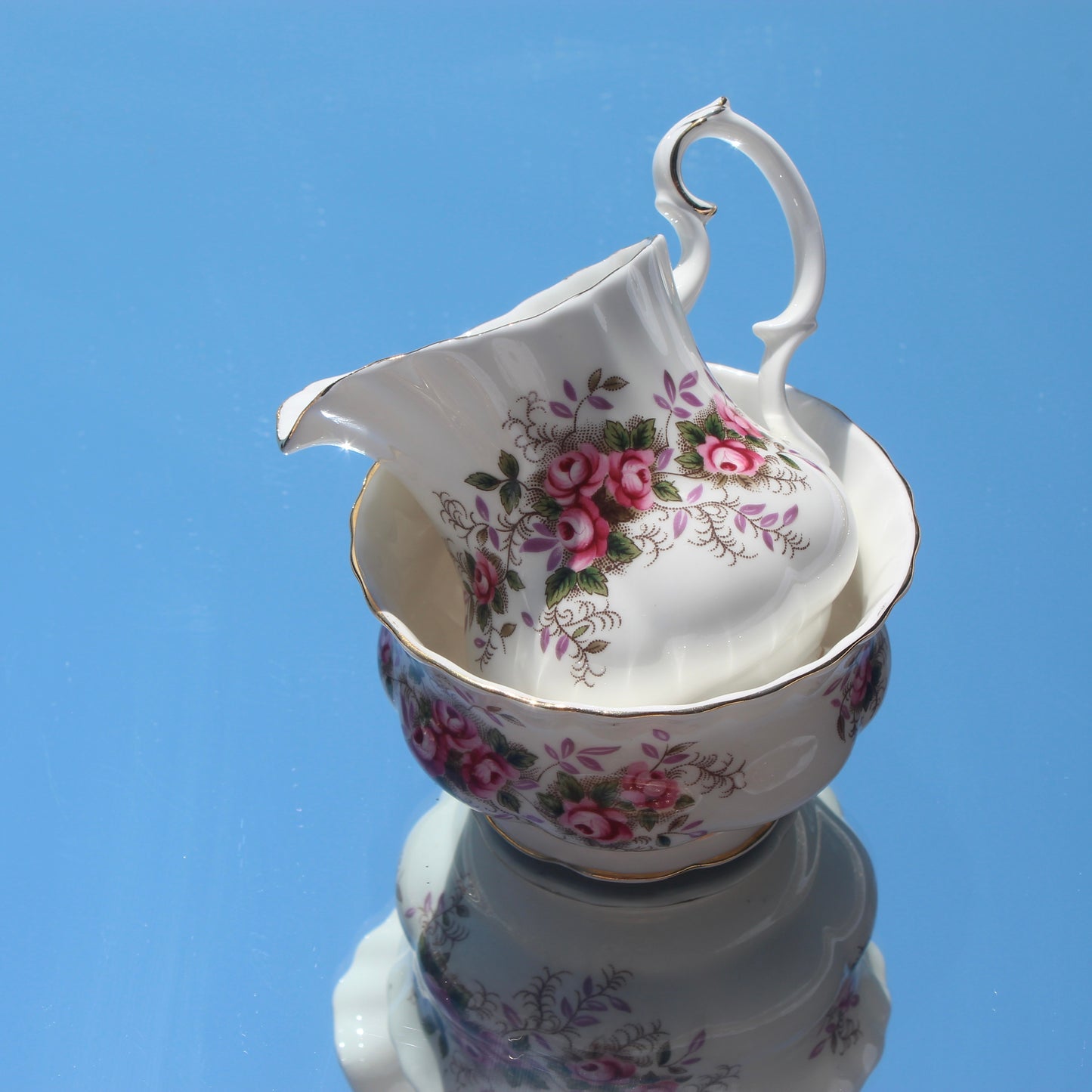 Royal Albert Sugar & Creamer Set